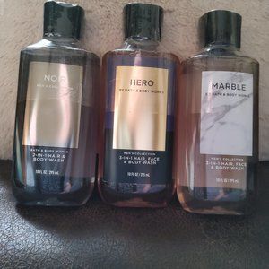 Men's Bath and Body hair and body wash